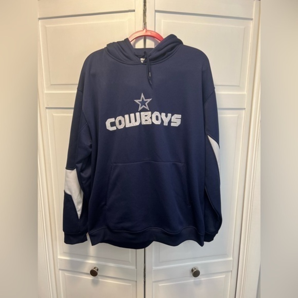 Cowboys Authentic Apparel Dallas Cowboys Pullover Size XL Color Navy Blue